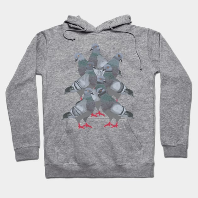 Pigeons Hoodie by ahadden